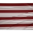 thumbnail image 4 of oneOone Polyester Lycra Dark Red Fabric Stripes Craft Projects Decor Fabric Printed By The Yard 56 Inch Wide-FHR, 4 of 4
