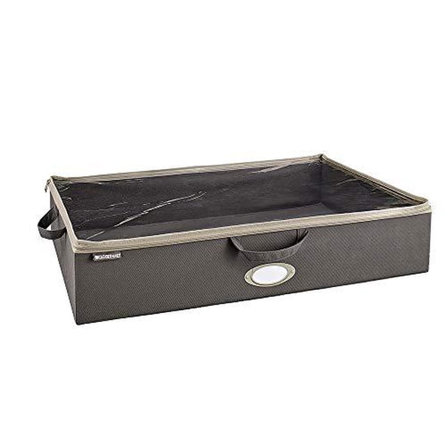 ClosetMaid 3149500 Fabric Organizer Multiple Item Storage Zip Bag, Charcoal