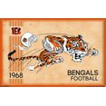 thumbnail image 5 of NFL Cincinnati Bengals - Retro Logo 14 Wall Poster, 22.375" x 34", 5 of 5