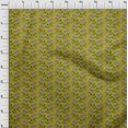 thumbnail image 3 of oneOone Cotton Cambric Fabric Leaves & Floral Block Print Fabric BTY 56 Inch Wide, 3 of 4