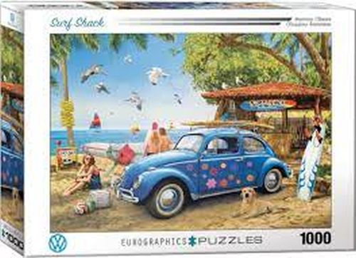 EUROGRAPHICS Vw Surf Shack 1000 Piece Puzzle