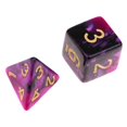 thumbnail image 4 of Bunblic 5-10pack 7Pcs Polyhedral Dice for for Die Game Toy Black 5 Pcs, 4 of 8
