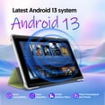 thumbnail image 4 of FITIFUN Tablette Android 7 Pouces avec Étui, 4(2+2) Go RAM 32 Go ROM, Quadricœur, Écran HD, Wi-Fi, Double Caméra, Vert, 4 of 7