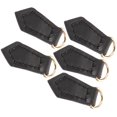 thumbnail image 2 of 5 Pcs Tirettes de Fermeture Éclair de Rechange Têtes de Fermeture Éclair en Cuir Languettes de Fermeture Éclair Détachables Languettes de Réparation pour Tirette de Fermeture Éclair, 2 of 9