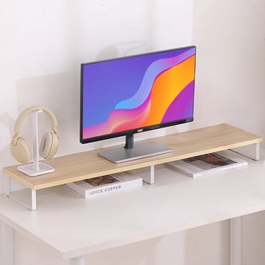 MotionGrey Support Surélevé pour Moniteur, Support Ergonomique de Bureau et de Table de 39,4 Pouces pour Ordinateur Portable, Tablette de Bureau, Ordinateur, MacBook, Cahier, PC - Brun Pâle