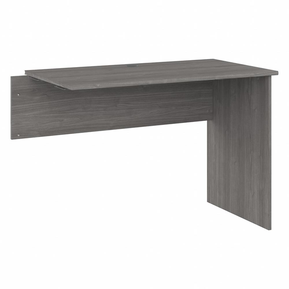 Cabot Retour de Bureau en Gris Moderne - Bois d'Ingénierie