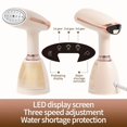 thumbnail image 2 of Portable Clothes Steamer, Handheld Steam Iron, Strong Perforation Steam, Removes Wrinkles, Suitable for Home, Office And Travel, 2 of 9