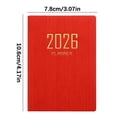 thumbnail image 3 of Yunuuuoa 3 Packs A7 Mini Note Organizer, Daily Planner & Travel Journal - Pocket Sized Planner for Work, , Office, - 64 Sheets, Portable Paper Note for Scheduling, Memo, Writing, 3 of 4