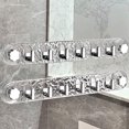 thumbnail image 3 of Maytalsory ABS Clothes Hook Enhancing Style And Adding Atmosphere Non Perforated Bedroom Bathroom Hook Hat Hook Gray translucent col Straight hook style, 3 of 6