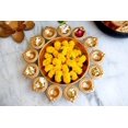 thumbnail image 5 of Diya Shape Flower Decorative Urli Bowl for Home Handcrafted Bowl for Floating, 5 of 5
