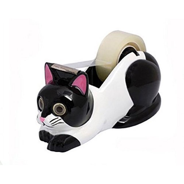 Cosa Nova Distributeur Cat Tape Blanc Noir