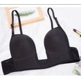 thumbnail image 4 of TopLLC Soutiens-Gorge pour Femmes Soutiens-Gorge de Tous les Jours Soutien-Gorge Dos Bas pour Femmes Liftant Profond en U Dos Nu avec Bretelles Transparentes Convertibles, 4 of 5
