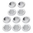 thumbnail image 4 of 10 Pcs Cache-Grille Rond en Métal pour Armoire et Placard Ventilation Maison, 4 of 9