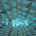 thumbnail image 1 of Ahgly Company Machine Washable Indoor Square Transitional Dark Turquoise Green Area Rugs, 5' Square, 1 of 7