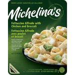 Michelina's Fettucini Alfredo w Poulet & Brocoli, Fettuccine Alfred avec Chkn & Brc