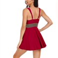 thumbnail image 4 of EGNMCR Bikini Set Women's Spring Fashion Plus Size Conservative Skirt Style Two-piece Swimsuit Suit, 4 of 6