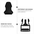 thumbnail image 3 of WHAMVOX 2Pcs Black Adjustable Swimming Fin Buckles for Scuba Diving 4.5X3.5CM, 3 of 8
