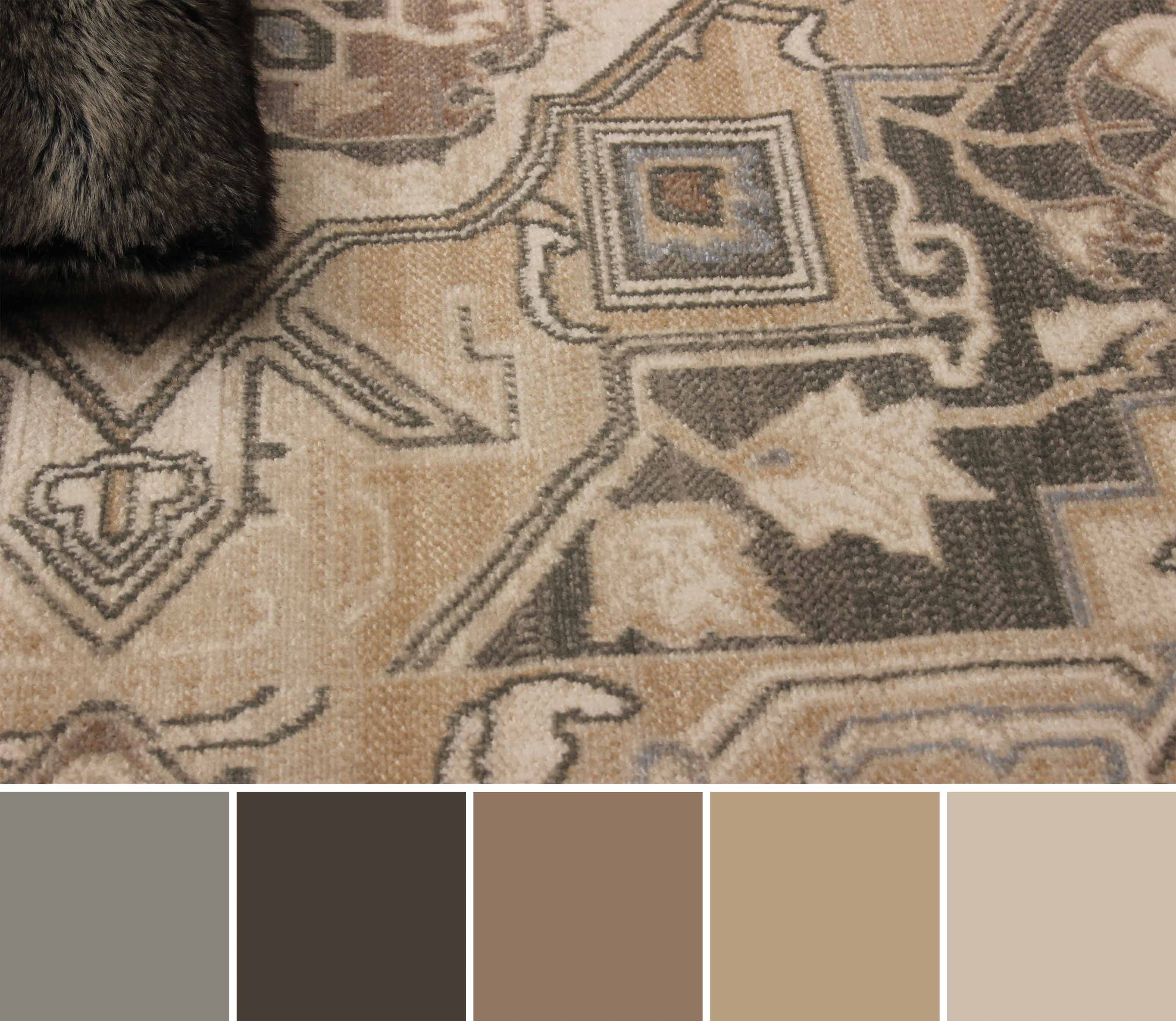 ECARPET Addie Traditional Area Rug for Living Room, Bedroom, Dining Entrance, Hallway and More.