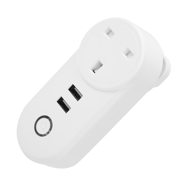 WiFi Smart Plug, Stable Wireless Smart Plug Energy Saving Safe For Bedroom For Balcony For Living Room For Bathroom