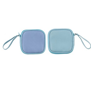 Earphone Case Pouch Mini Portable Earphone Carrying Case Earbud Case with Handle