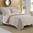 thumbnail image 5 of Johnson Home Cotton Quilts Set Diamond Chocolate (Queen), 5 of 5