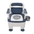 thumbnail image 1 of Potty Chair Commode Toilet, Drop Proof Foldable Backrest Portable Potty Chair Commode Toilet  for Pregnant Woman for Daily Life, 1 of 7