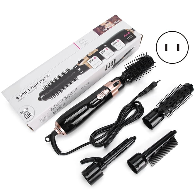 Curling Iron Hair Curler Electric Hair Curling Iron Automatic Curling Iron Hair Styling Devices 4in1 Automatic Hair Curler Curling Iron Multifunction 2 Temperature Ceramic