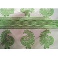 thumbnail image 5 of oneOone Cotton Silk Green Fabric Block Craft Projects Decor Fabric Printed By The Yard 42 Inch Wide-VQ, 5 of 5
