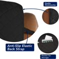 thumbnail image 3 of 2024 Reversible Quilted Sofa Cover  Water Resistant Slipcover Furniture Protector  Washable Couch Cover with Non Slip Foam and Elastic Straps for Kids  Dogs  Pets (Small  Pink/Beige), 3 of 7