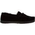 thumbnail image 2 of Bearpaw Soulier Plat en Suède Noir à la Cheville pour Homme Moc II - 9 M, 2 of 3