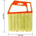 thumbnail image 3 of Window Cleaning Brush for Mini Blinds and Vertical Blinds – 7-Slat Handheld Duster with Washable Cotton Bristles and Ergonomic ABS Handle, 3 of 9