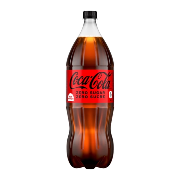 Coca-Cola Zero Sugar Bottle, 2 Liters