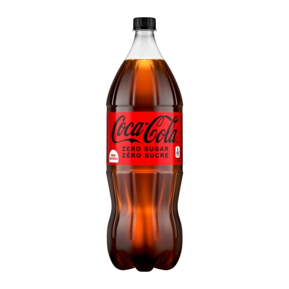 Coca-Cola Zero Sucre Bouteille, 2 Liters