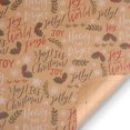 thumbnail image 1 of PVCS Holiday Reversible Wrapping Paper Bundle, Rustic Christmas (Pack of 1, 145 sq. ft. ttl) Leafs, 1 of 6