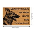 thumbnail image 3 of RKSTN Rug Dog Welcome Pad Cute Front Door Welcome Pad 15.7 X 23.6 Inches, Dog Welcome Pad,Welcome Pad, Dog Gift Home Fall Decorations for Home, 3 of 7