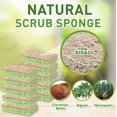 thumbnail image 2 of Hottest 10 Pack Natural Dish Sponge, Eco-Friendly Scrub Sponge, Compostable Coconut & Cellulose Cleaning Scrubber Non-Scratch Kitchen Sponge for Pot,Pan,Bathroom,Flatware,Sink,, 2 of 3