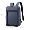 thumbnail image 3 of Vaidha Business Backpack, Bag For Travel Flight Fits 15.6 Inch Laptop With USB Charging Port, 3 of 6