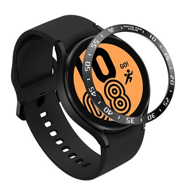 EGNMCR Metal Watch Compatible For Galaxy Watch4 44 Mm, Scratch Protection Metal Case Style A Watch Ring