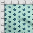 thumbnail image 2 of oneOone Viscose Chiffon Light Mint Green Fabric Tea Kettle Craft Projects Decor Fabric Printed By The Yard 42 Inch Wide-SQ, 2 of 4