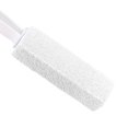 thumbnail image 4 of Transemion Pumice Stone Toilets Brush with Handle Grill Feet Rust Care Bath Pool for White 10cm 1Set, 4 of 6