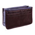 thumbnail image 1 of GlamEssence Handheld Double Zipper Cosmetic Bag Multifunctional Toiletries Storage Bag Bag In Pocket Storage Bag Travel Storage Bag Bathroom Storage Bag, 1 of 1