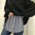 thumbnail image 2 of Birdeem Womens Layered Tiered Sheer Stripe Printing Extender Half Slip Plus Size Skirt, 2 of 11