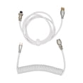 thumbnail image 2 of Mechanical Keyboard Cable, Fast Charging Gaming Keyboard USB Cable Double Sleeve  for Office White,Black,Blue,Red,Purple, 2 of 7