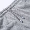 thumbnail image 4 of Mens Urban Straight Leg Jogger Heavy Weight Fleece Cargo Pocket Sweat Pants, 4 of 7