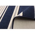 thumbnail image 3 of ECARPET Indoor/Outdoor for Balcony, Patio and Garden Arthur Navy Rug, 3 of 9