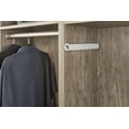 thumbnail image 4 of Rev-A-Shelf Tringle de Valet Suspendue de Garde-Robe Télescopique de 14 Pouces, Chrome, CVLSL-14-CR-1, 4 of 10