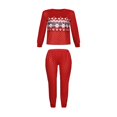 thumbnail image 2 of Pyjamas de Noël Assortis pour la Famille Ensemble de Pyjamas pour Couples Enfants Bébé, 2 of 7