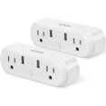 thumbnail image 1 of XODO Wi-Fi Smart Plug, Surge Protection, USB Charging, Voice Control, Alexa Compatible, 1 of 11