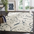 thumbnail image 1 of SAFAVIEH Florida Douglas Floral Vines Shag Area Rug, 1 of 7