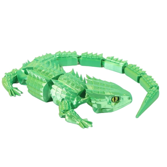 Articulated 3D Printed Animal Models with Movable Joints Educational DIY Craft Toys for Learning Desk Play